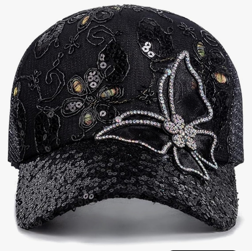 New 1 3D Butterfly Breathable Baseball Cap - Picture 5 of 7